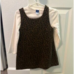 Toddler animal print dress